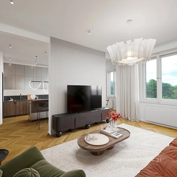 Elegantní 3+kk 115,1 m² s noblesou Vinohrad, 4.NP